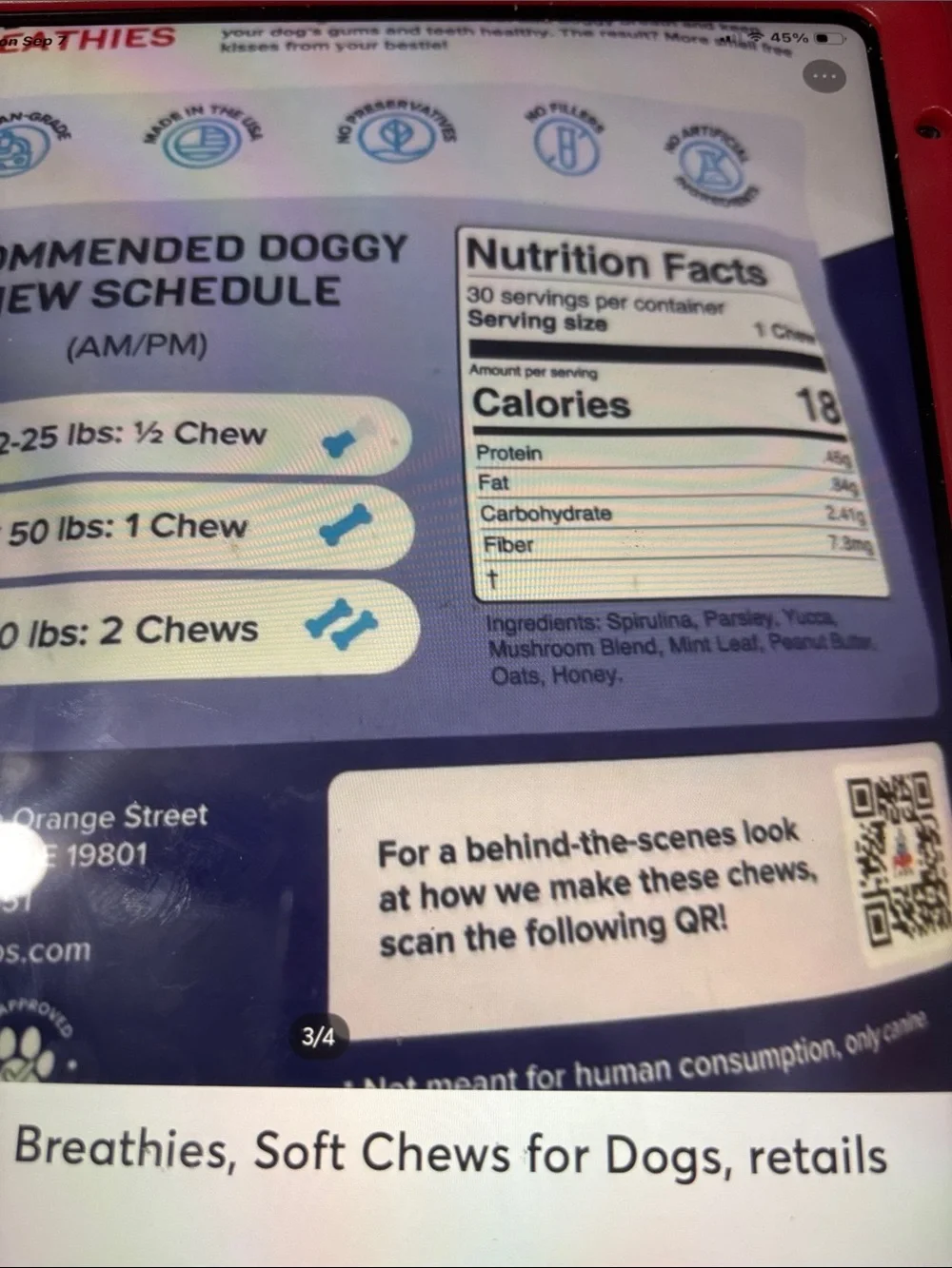 Pup Labs 30 chews